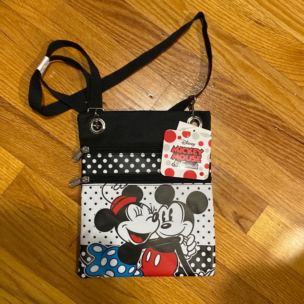 Disney Mickey and Minnie Mouse Cross Body Purse